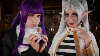 ASMR Cozy Evening at the Tavern with Frieren & Fern | Personal Attention