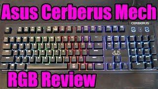 Asus Cerberus Mech RGB Review - Best Cheap RGB Keyboard?