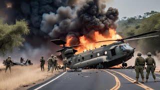 Российские зенитные ракеты сбили 22 американских вертолета CH-47 с 1300 британскими военнослужащими