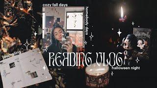 reading vlog: autumn days, kindle read, figure collecting .vlog033.