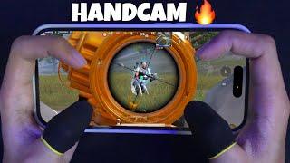 Power of 120 FPS MOVEMENTS ?! HANDCAM iPhone 14 Pro ️ PUBG Mobile