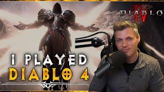 Diablo IV Beta Review - I CAN FINALLY TALK ABOUT IT - Initial Impressions