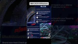 NBA 2K24 Affiliations  #nba2k24