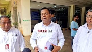 Congess Visit to ID Hospital Ponda | Press Briefing | Live | Prudent