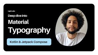 Material Typography - Kotlin & JetpackCompose