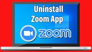 How To Uninstall Zoom App In PC, Laptop 2022 | Zoom Desktop App Uninstall Guide