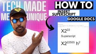 How to do subscript in google docs | Google Docs Subscript | superscript in google docs