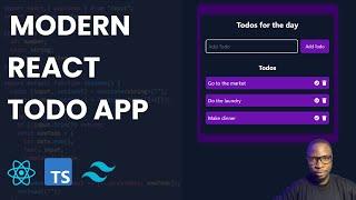 Build a React Todo App with TypeScript & Tailwind CSS | Beginner Project Tutorial