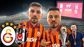 BEŞİKTAŞ FARK ATTI SAHA ve TRİBÜNLER KARIŞTI | Galatasaray 0-5 Beşiktaş Süper Kupa Finali Stad Vlog