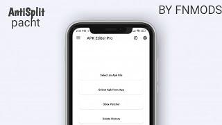 add AntiSplit to any app with apk editor|patch