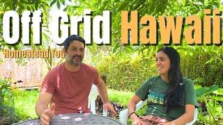 This Hawaii Homestead Will Blow You Away!! Touring @OffGridHawaii Backyard Homestead