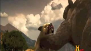 Prehistoric Mega Lion VS Giant Mega Bear!- Very Epic!