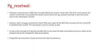 PostgreSQL Backup and Recovery , Replication Setup