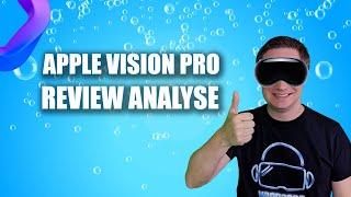 Apple Vision Pro Review Analyse