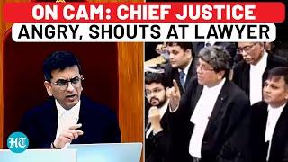 On Camera: CJI Chandrachud Angry At Lawyer, Calls Security During SC NEET Hearing | NTA | Paper Leak
