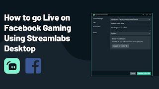 How To Start A Live Stream | Facebook Gaming