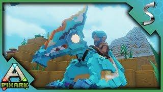 TAMING A PTERANODON + MAKING COPPER TOOLS! - PixARK [Gameplay E2]