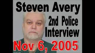 Steven Avery 2nd Police Interrogation / Interview Nov 6, 2005 - Making a Murdererer Teresa Halbach