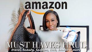 AMAZON MUST HAVES HAUL 2023 | TRAVEL, BEAUTY, FASHION, TECH, HEALTH + more | THE DESSY RAY WAY