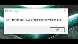 [ dx11 feature level 10.0 is required to run the engine ] pubg pc lite plz help