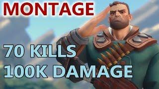 [Paladins] Viktor Montage -- 70 Kills 100k Damage [2016]