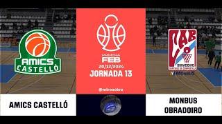 J13 T24/25 CAB_Castelló Vs Obradoiro_CAB