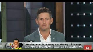 ESPN NFL LIVE | Dan Orlovsky HEATED, Russell Wilson Will Make Pittsburgh Steelers TRUE CONTENDERS