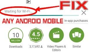 FIX Waiting For WiFi In Google PlayStore