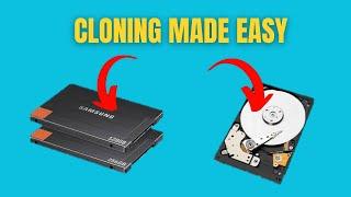 How to clone a hard drive new buy SSD Laptop Easy step by step