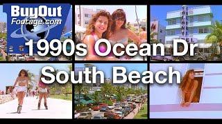 1990s South Beach Miami: Rollerblading and Beachfront Glamour