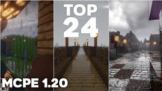 (Top 24) MCPE 1.21+ BEST Ultra Realistic Shaders for RENDER DRAGON (Android, iOS, Windows 10)