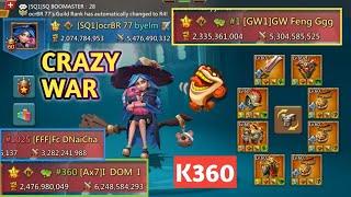 SQ1 CRAZY WONDER WAR AGAINST FENG, DOM & A7MED9 - Lords Mobile