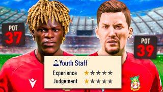 Youth Academy but i can only hire 1 Star Scouts…