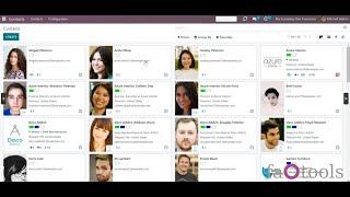 Odoo Contacts Color Coding v16 by faOtools overview