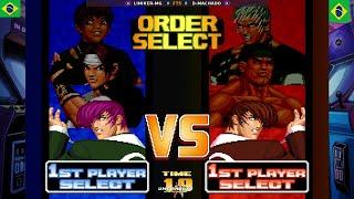 LINIKER-MG (A) vs D-MACHADO (A) | The King of Fighters '98 THE SLUGFEST #kof98