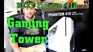 NZXT Phantom 410 Gaming Tower for Corsair H100i Liquid Cooling