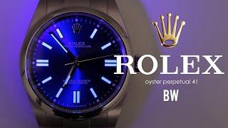 A fair look at the Rolex OP 41 Bright Blue