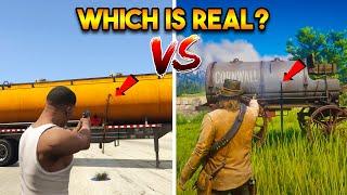 GTA 5 VS RDR 2 WHICH GAME IS REAL?