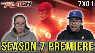 THE FLASH 7x1 REACTION "All's Wells That Ends Wells" Season 7 Episode 1 REVIEW