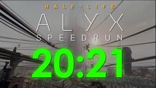 Спидран Half-Life: Alyx за 20:21