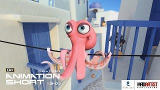 CGI 3D Animated Short Film "OKTAPODI" Super Cute & Funny Animation by GOBELINS