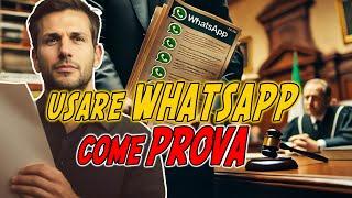 WHATSAPP vale come PROVA? | Avv. Angelo Greco