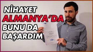 NİHAYET MESLEĞİM ALMANYA'DA ONAYLANDI! | Almanya Diploma Denkliği