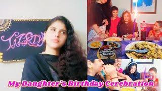 Celebrating My Elder Daughter's Birthday |Widow | Tazrian | Single Mom |