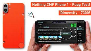 Nothing CMF Phone 1 Pubg Test - Graphics Test.! D7300 + 5000mAh Battery.
