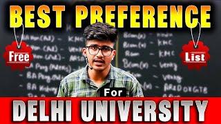 DU PREFERENCE LIST पर Best Video | DU Admissions 2024 | By Raghav Sir