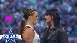 WWE Full Match - Rhea Ripley Vs. Ronda Rousey : WrestleMania Full Match