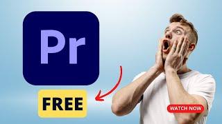 I Found Out How to get Adobe Premiere Pro for FREE