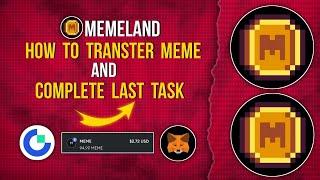 MEMELAND ADD MEME COINS TO METAMASK AND COMPLETE LAST TASK #memeland #memecoin #metamask