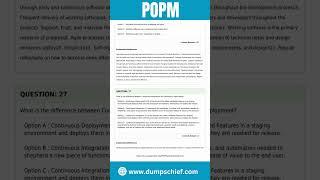 SAFe Product Owner  Product Manager 6.0 PDF Dumps | POPM Exam Dumps